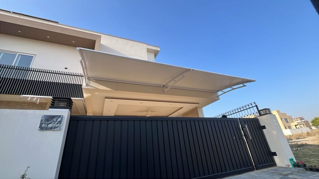 Cantilever Tensile Shade Structures